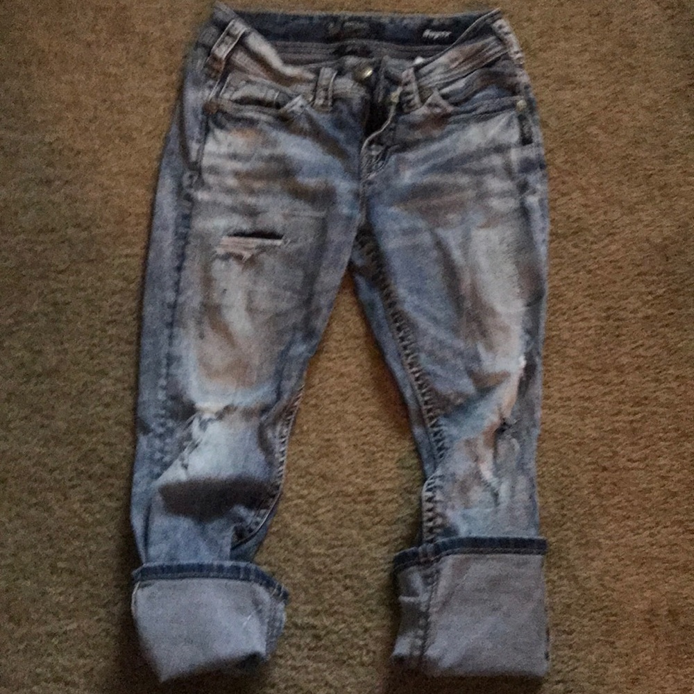 Silver Jeans Capri